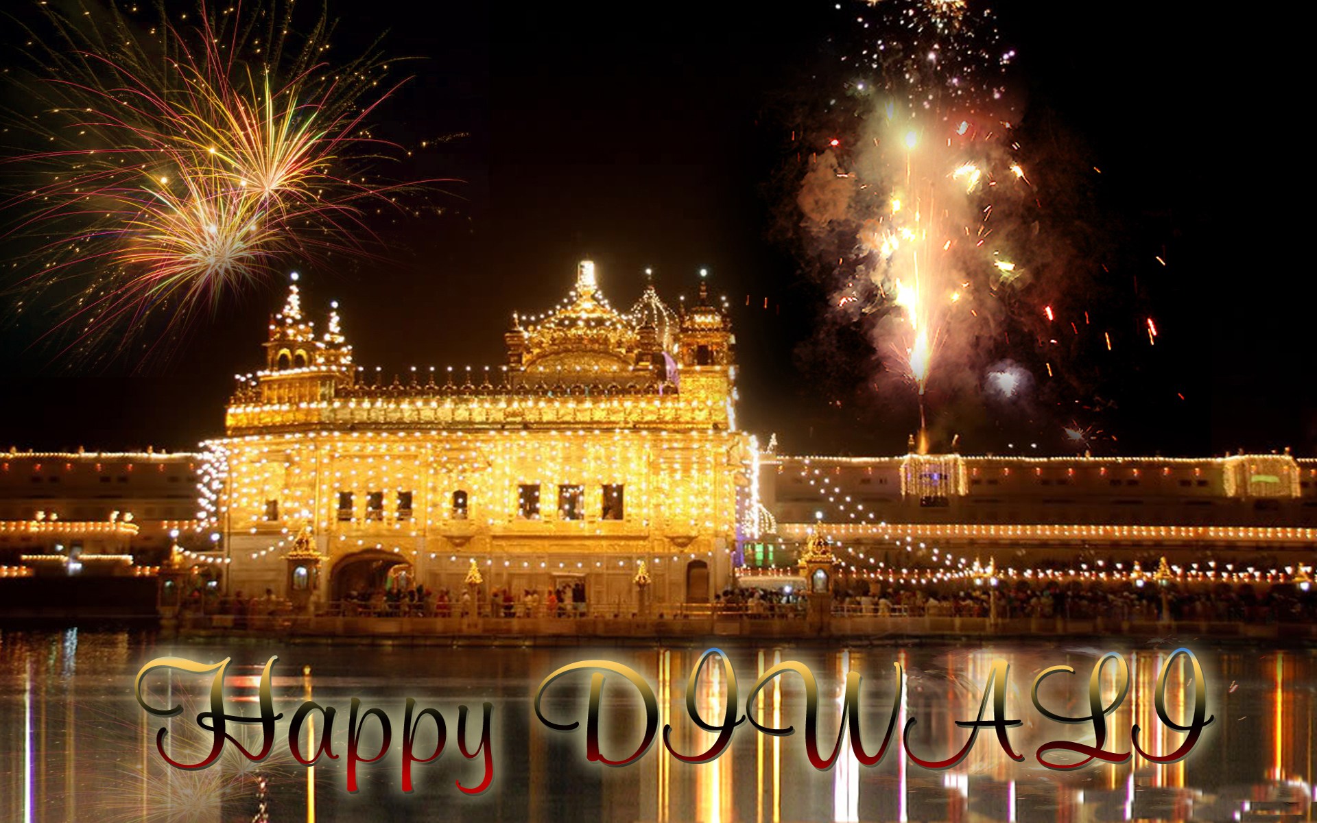 Wish You And Your Family A Very Happy Diwali & Prosperous - Bandi Chhor Divas Harmandir Sahib - HD Wallpaper 