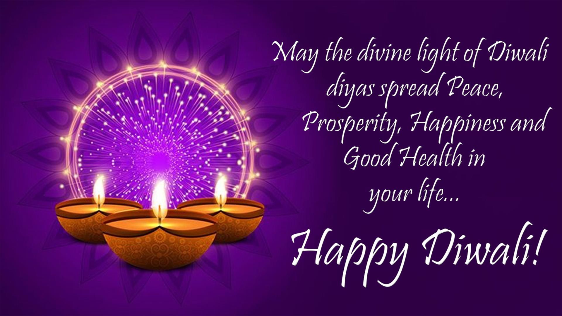 Happy Diwali Sms With Quotes Hindi Hd Wallpaper - Happy Diwali 2019 Wishes - HD Wallpaper 