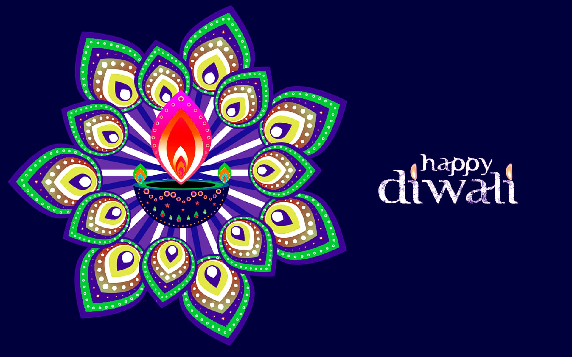 Greetings Diwali 2019 Card - HD Wallpaper 