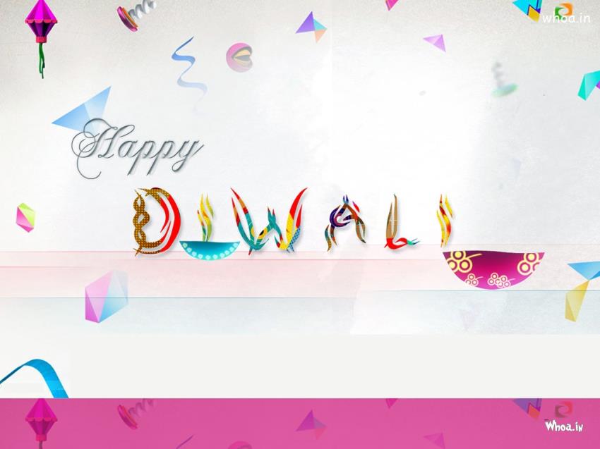 Creative Happy Diwali Greetings Card With Lighting - Graphic Design - HD Wallpaper 