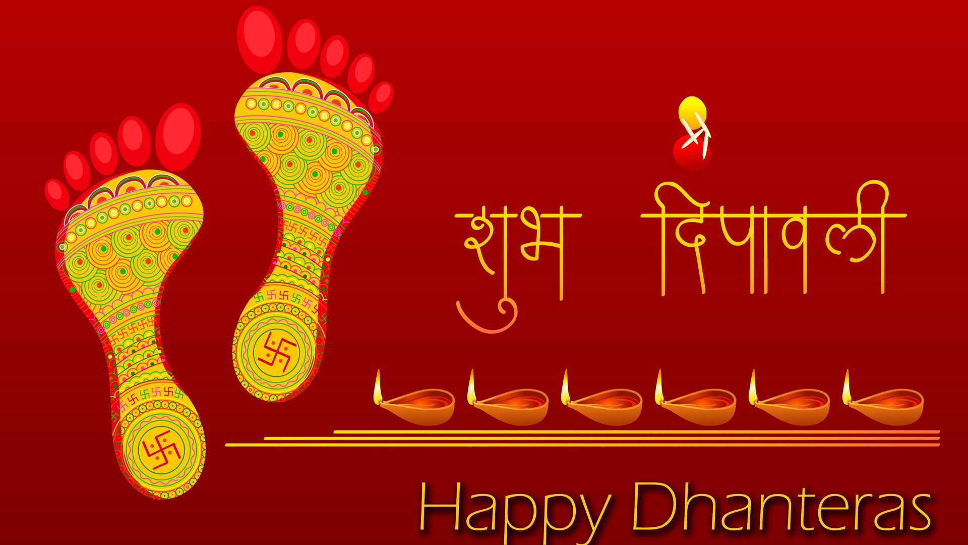 Happy Dhanteras Wishes 2018 - HD Wallpaper 