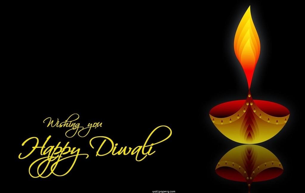 Diwali Greetings Card Design - HD Wallpaper 
