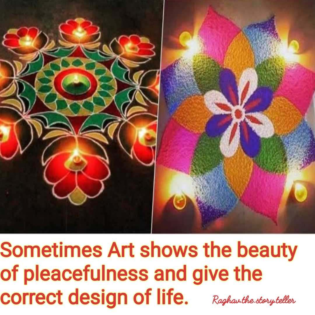 Happy Diwali - Rangoli Designs With Colours - 1080x1080 Wallpaper - Happy Diwali - Rangoli Designs With Colours - 1080x1080 Wallpaper -