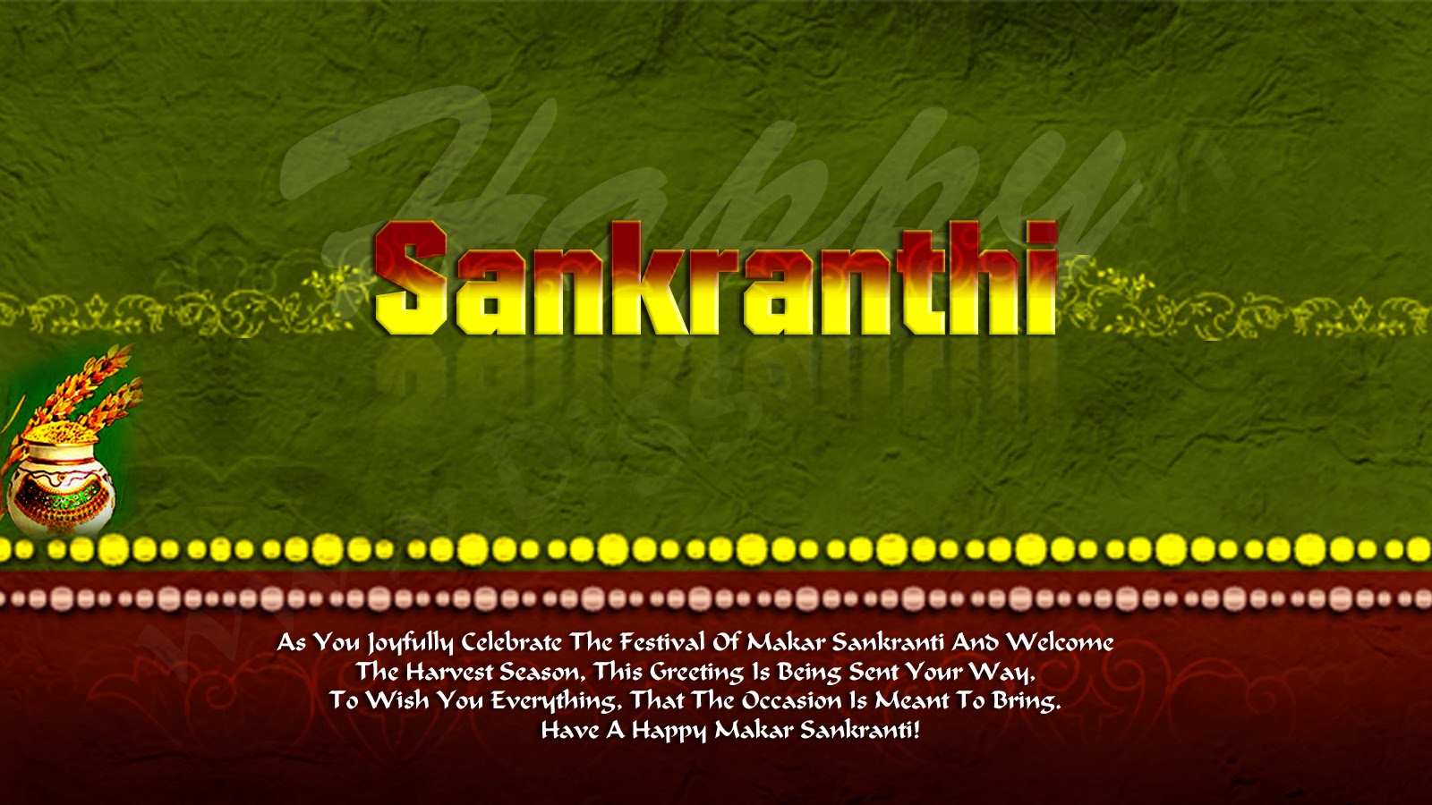Sankranti Glitter Images - HD Wallpaper 