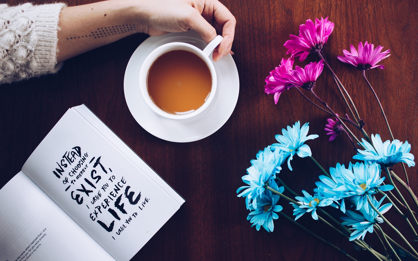 Wallpaper Book, Text, Motivation, Coffee, Hand - 4k Wallpaper Coffee Book - 1440x900 Wallpaper Wallpaper Book, Text, Motivation, Coffee, Hand - 4k Wallpaper Coffee Book - 1440x900 Wallpaper