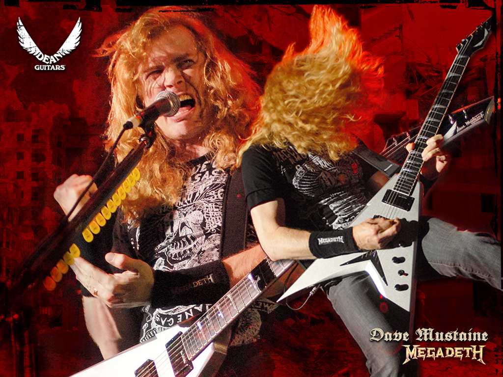 Dave Mustaine - Dave Mustaine Wallpaper Dean - HD Wallpaper 
