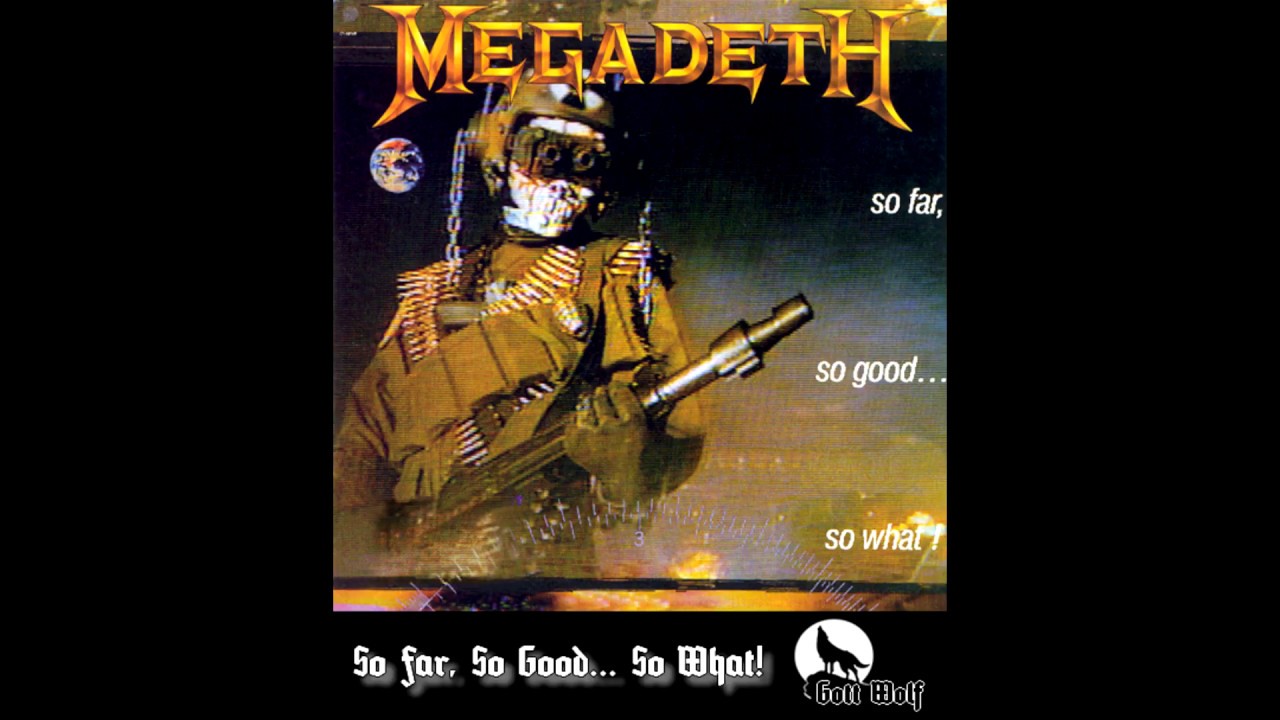 Megadeth So Far So Good So What Album Cover - HD Wallpaper 