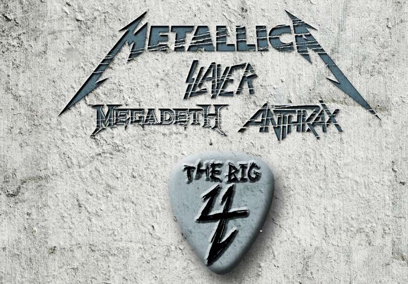 Big 4 Of Thrash - HD Wallpaper 