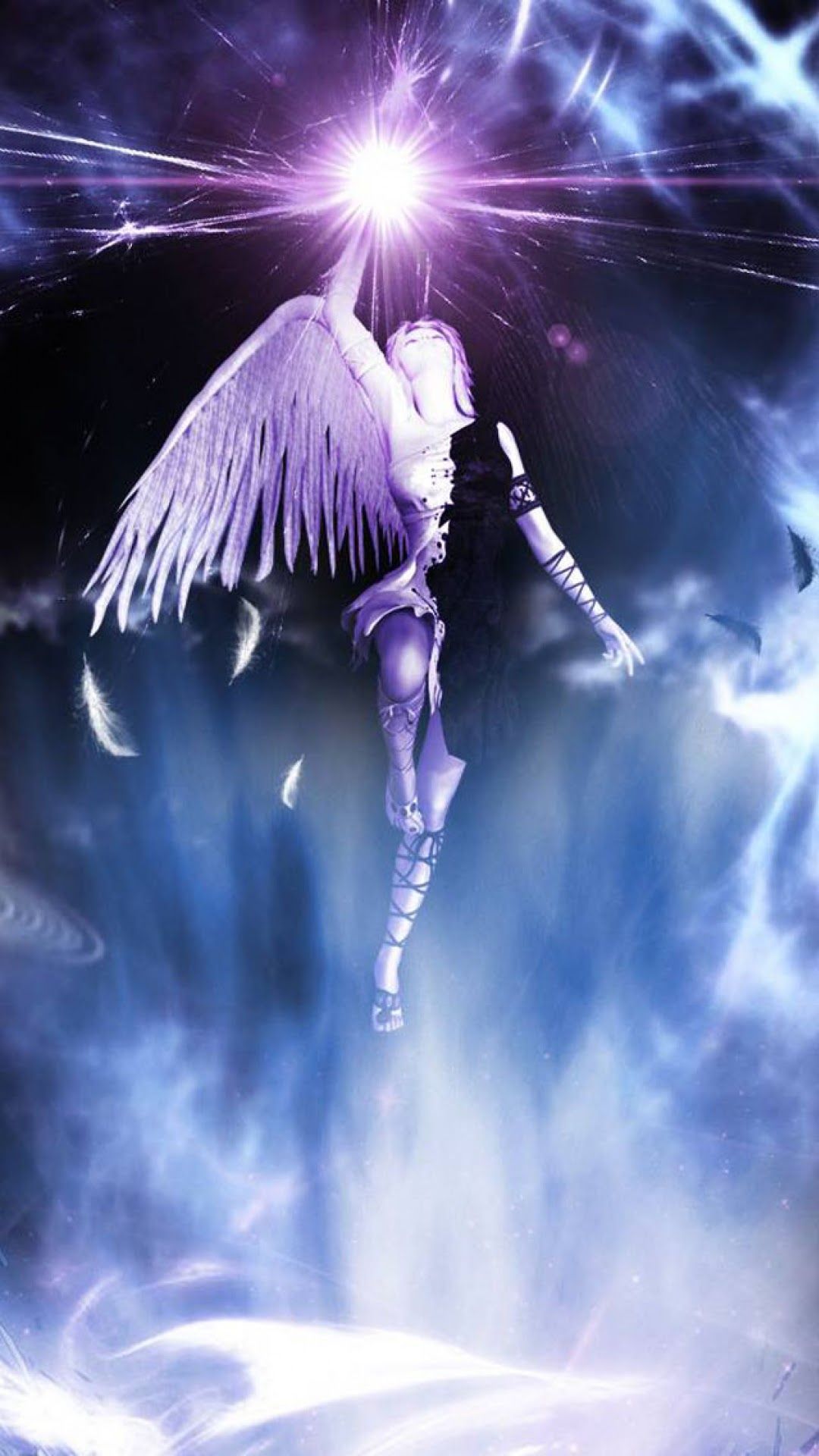 Angel Wallpapers For Iphone - HD Wallpaper 