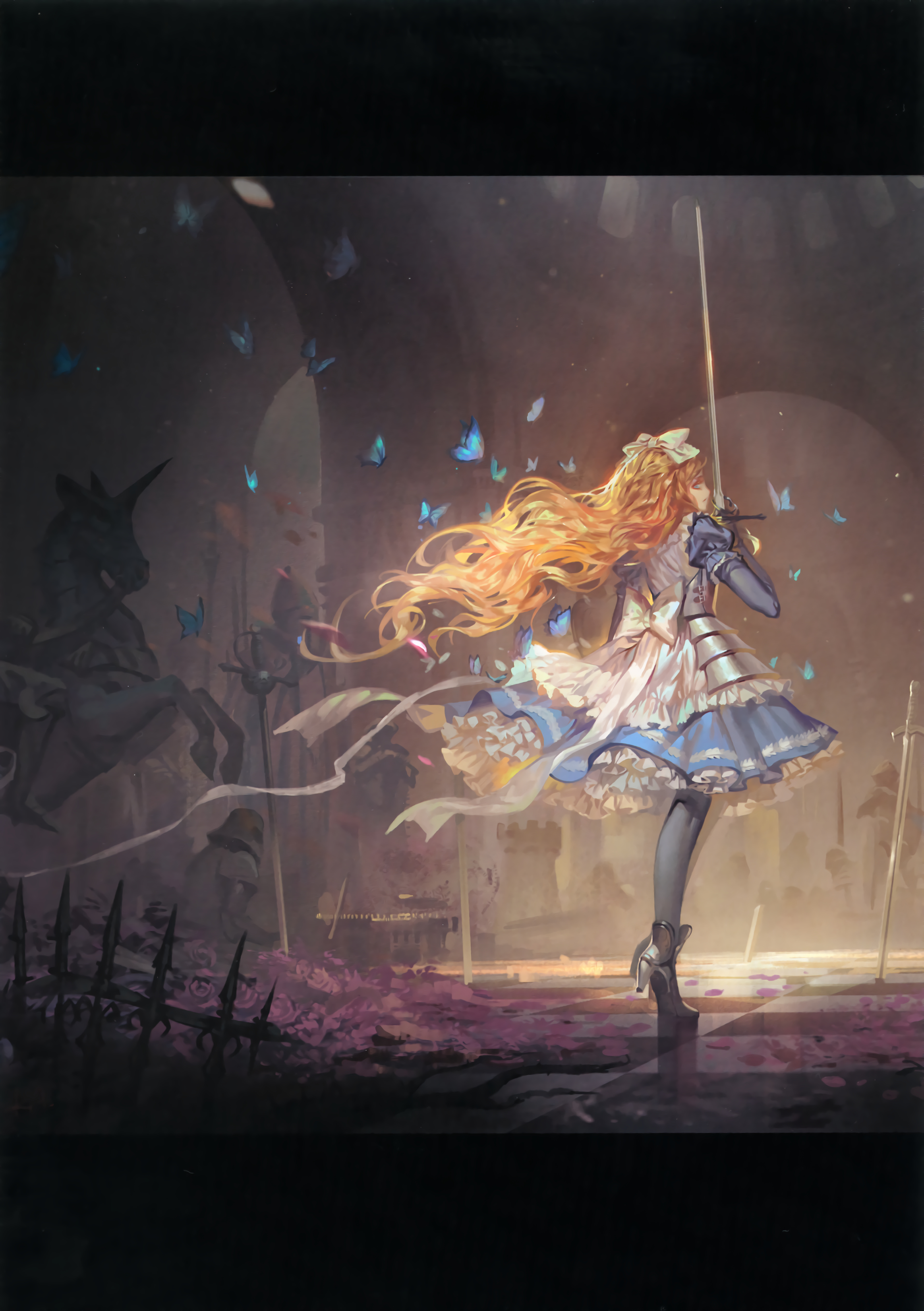 Alice And Wonderland Wallpaper - Dark Alice In Wonderland Anime