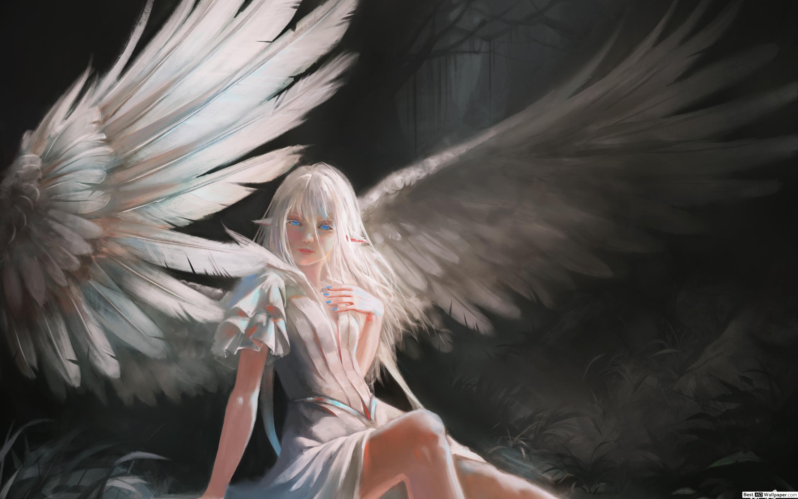 Angel Of Nature Girl - HD Wallpaper 