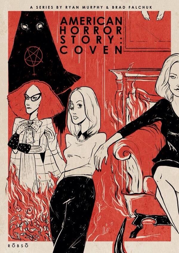 American Horror Story Coven Poster - HD Wallpaper 