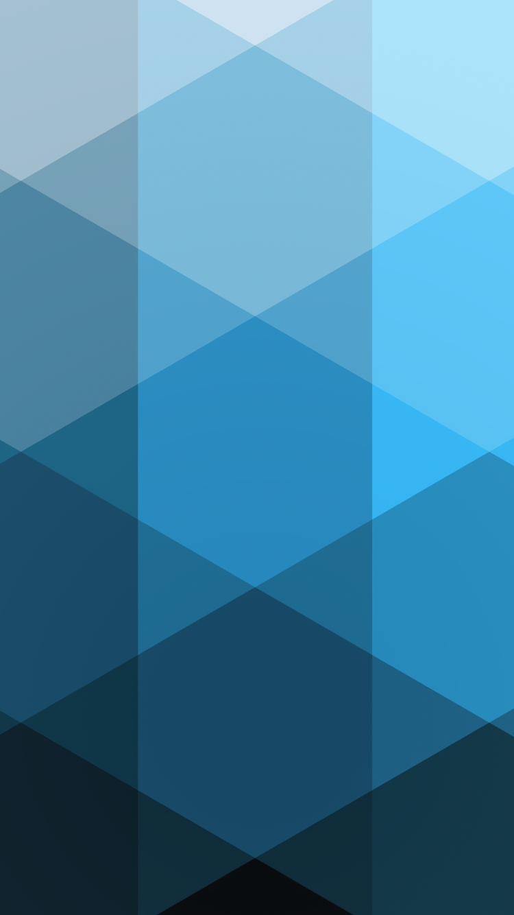 Geometric Iphone 6 Wallpaper - Geometric Shapes Wallpaper Blue - HD Wallpaper 
