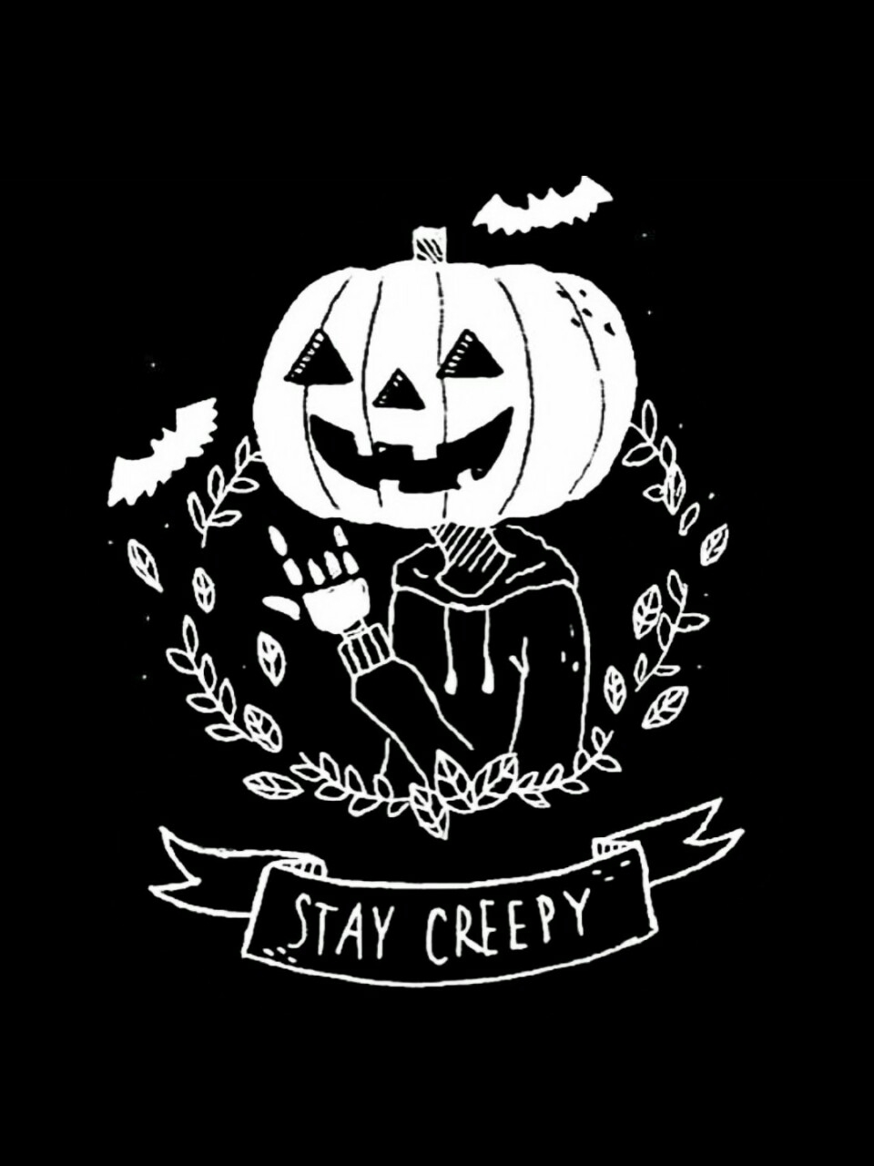 Scary Cute Halloween Background - HD Wallpaper 