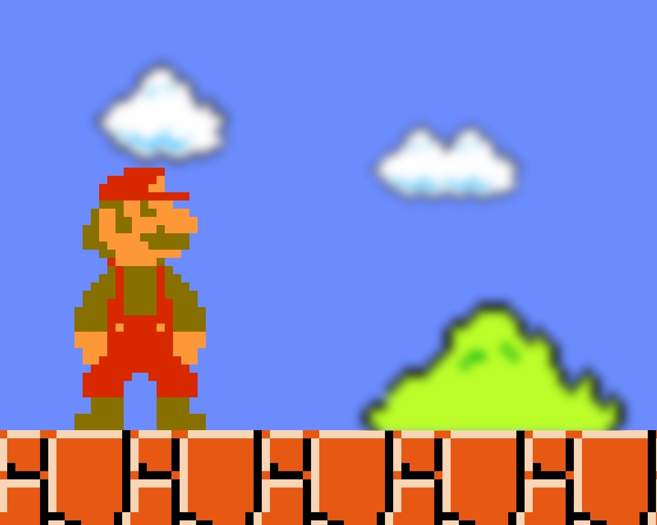 Super Mario Bros Nes - Super Mario Bros Nes Mario - HD Wallpaper 