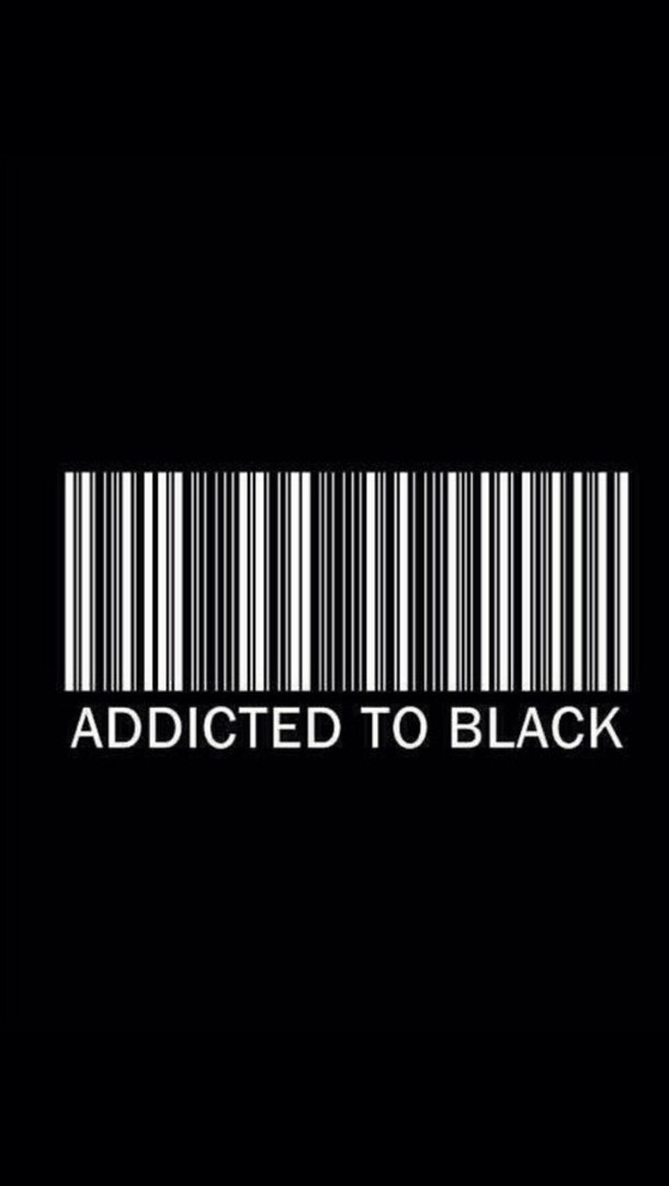 Background, Black, Blackandwhite, Tumblr, Wallpaper - Addicted To Black - HD Wallpaper 