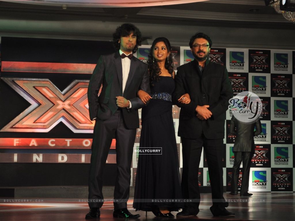 Sonu Nigam, Shreya Ghosal And Sanjay Leela Bhansali - Event - HD Wallpaper 