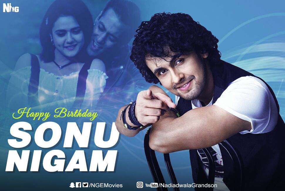 Happy Birthday Sonu Nigam - HD Wallpaper 