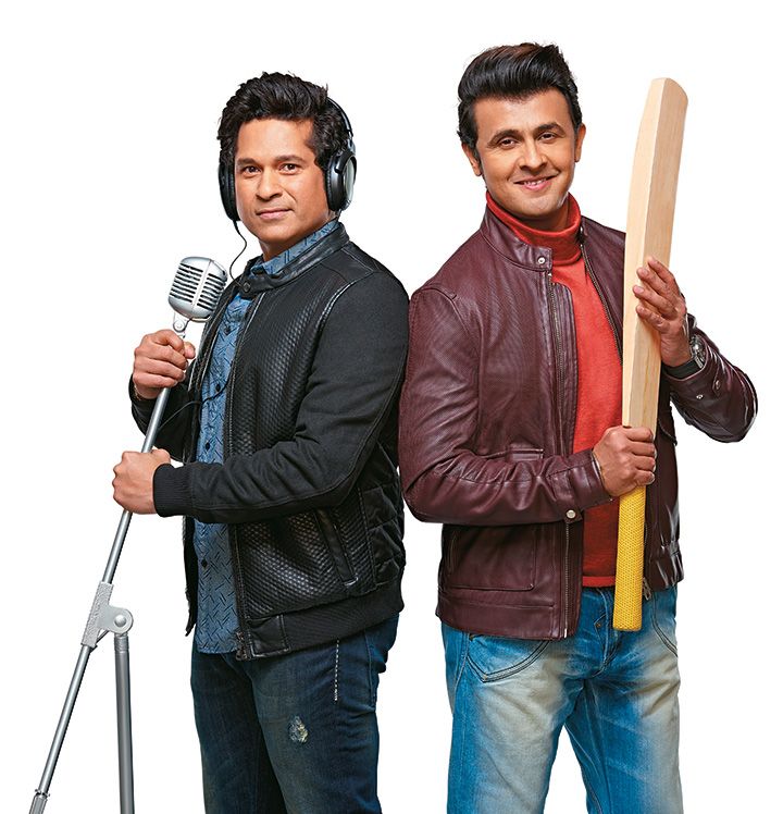 Sonu Nigam With Sachin Tendulkar - 720x748 Wallpaper Sonu Nigam With Sachin Tendulkar - 720x748 Wallpaper