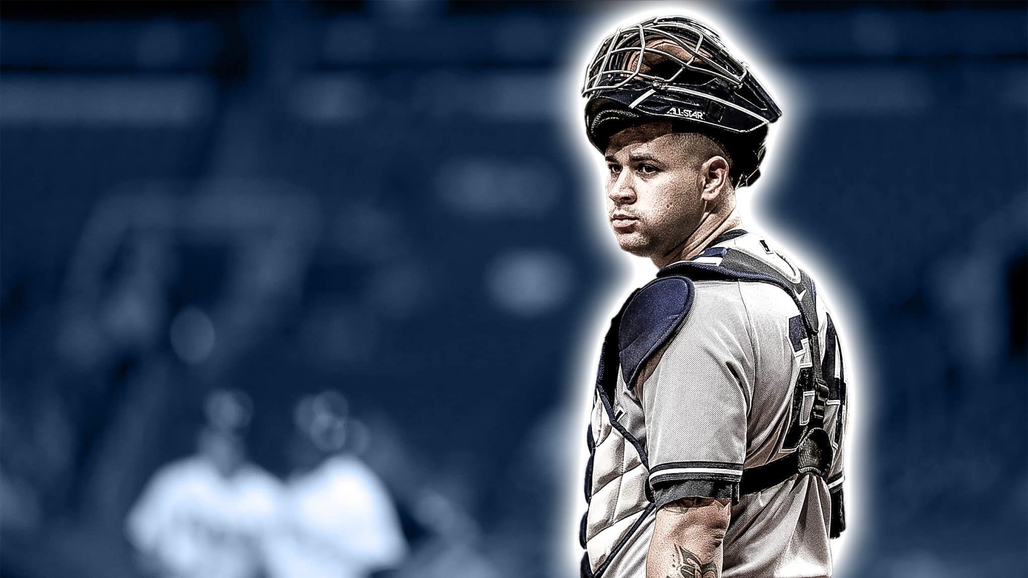 Gary Sanchez - Gary Sanchez Yankees 2018 - HD Wallpaper 