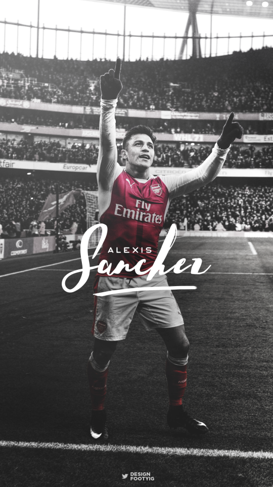 Alexis Sanchez Wallpaper Iphone - HD Wallpaper 