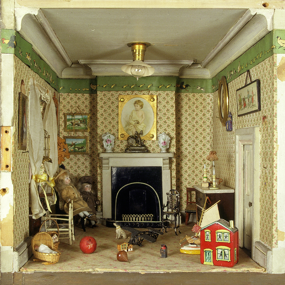 Victorian Dollhouse Nursery - HD Wallpaper 
