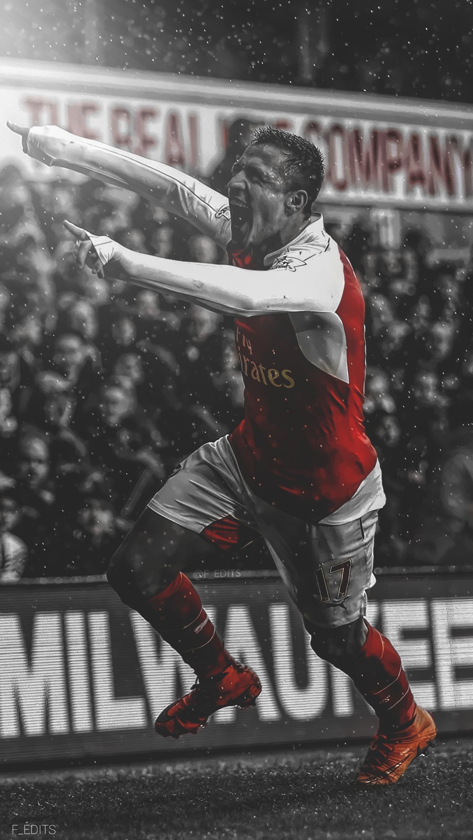 Alexis Sanchez, Mobile Wallpaper, Arsenal Fc, Afc, - Player - HD Wallpaper 