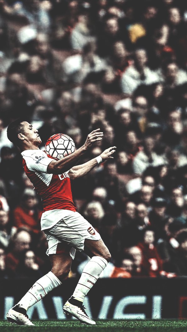 Alexis Sanchez, Mobile Wallpaper, Arsenal Fc, Afc, - Football - HD Wallpaper 