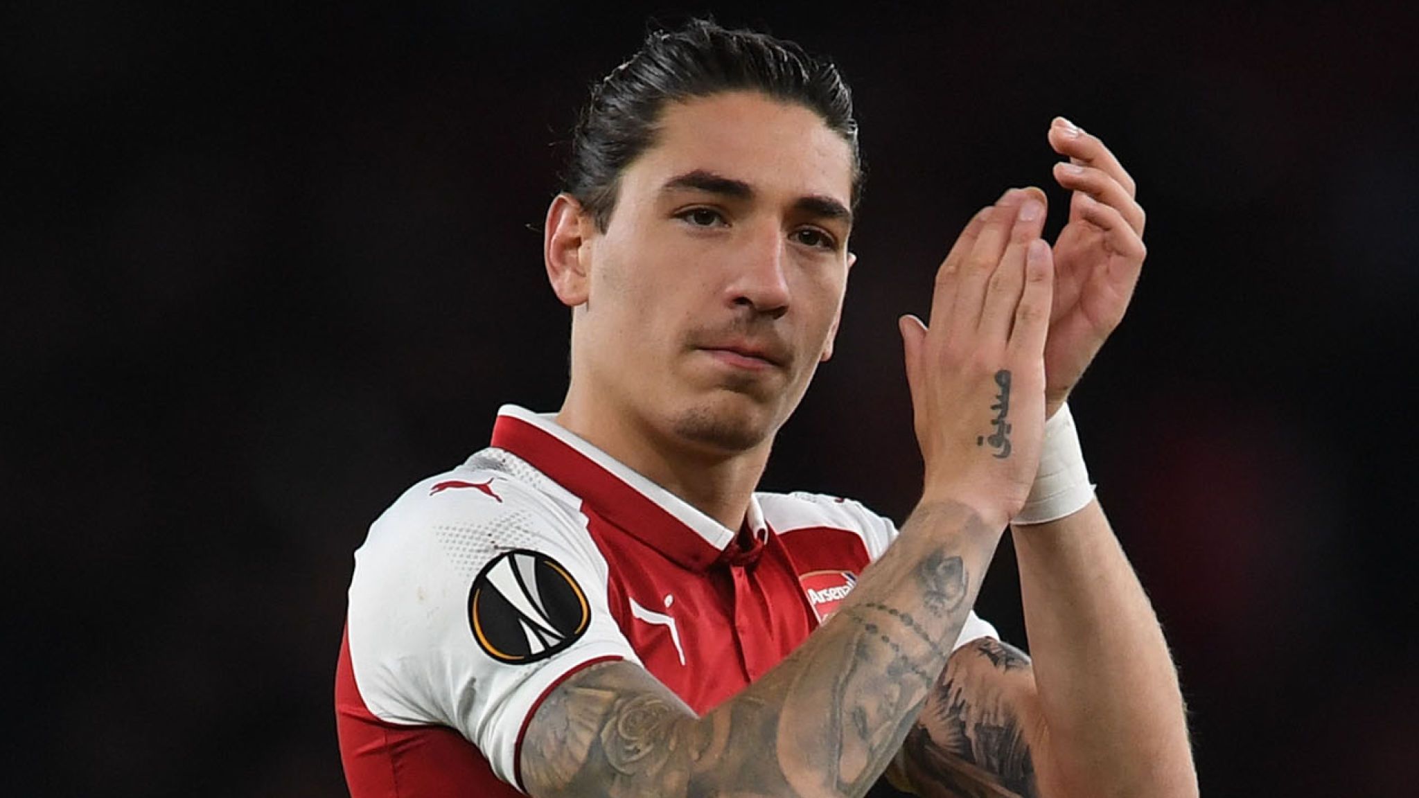 Hector Bellerin During The Uefa Europa League Semi - Player - HD Wallpaper 