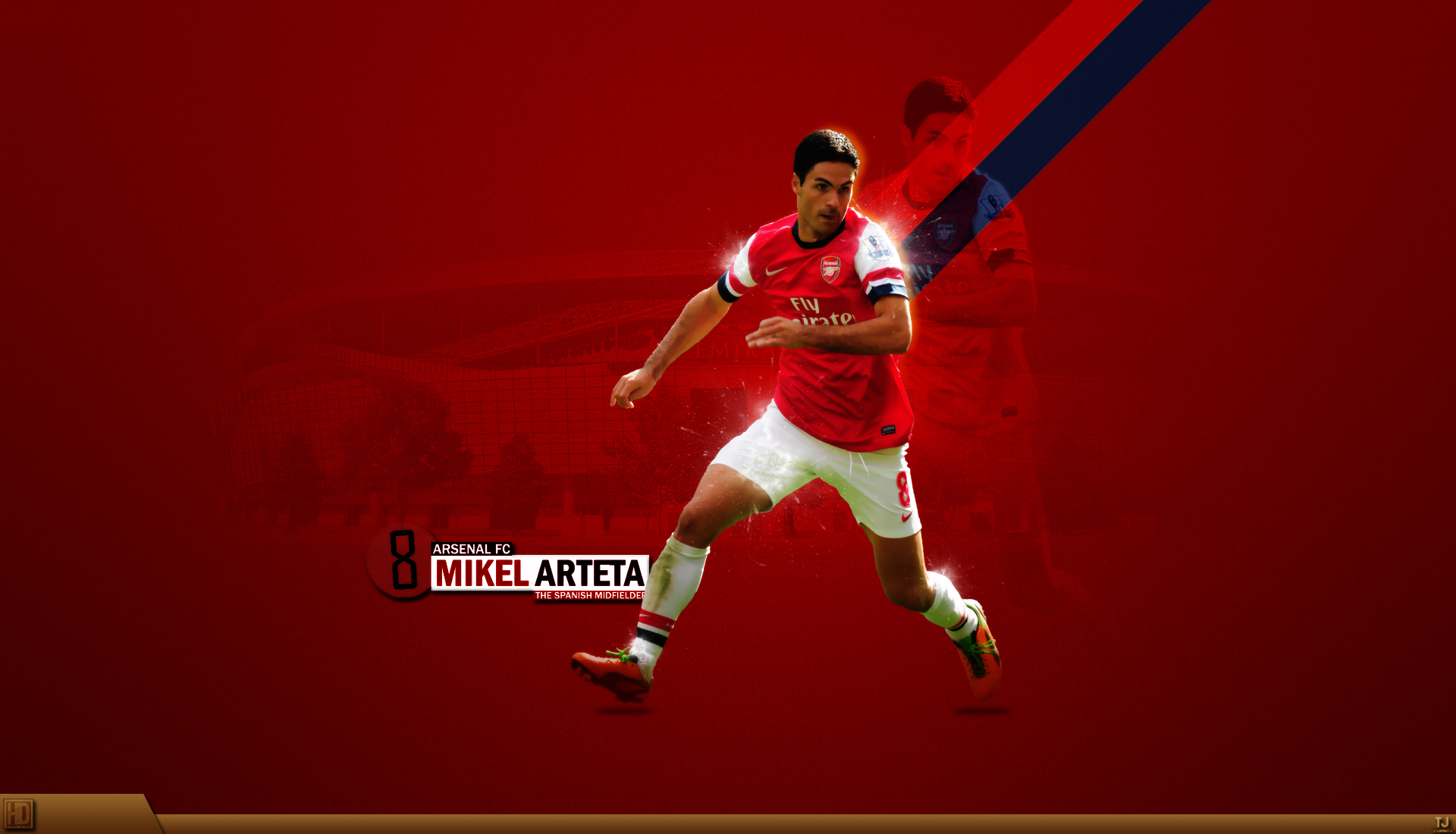 Mikel Arteta Arsenal - 1920x1100 Wallpaper - teahub.io