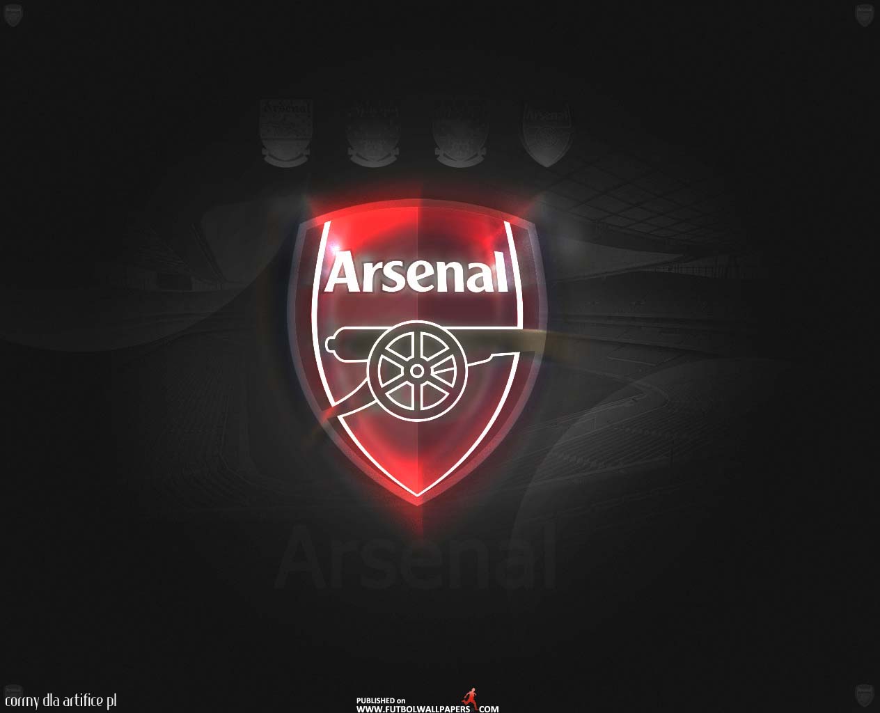 Arsenal Logo - HD Wallpaper 