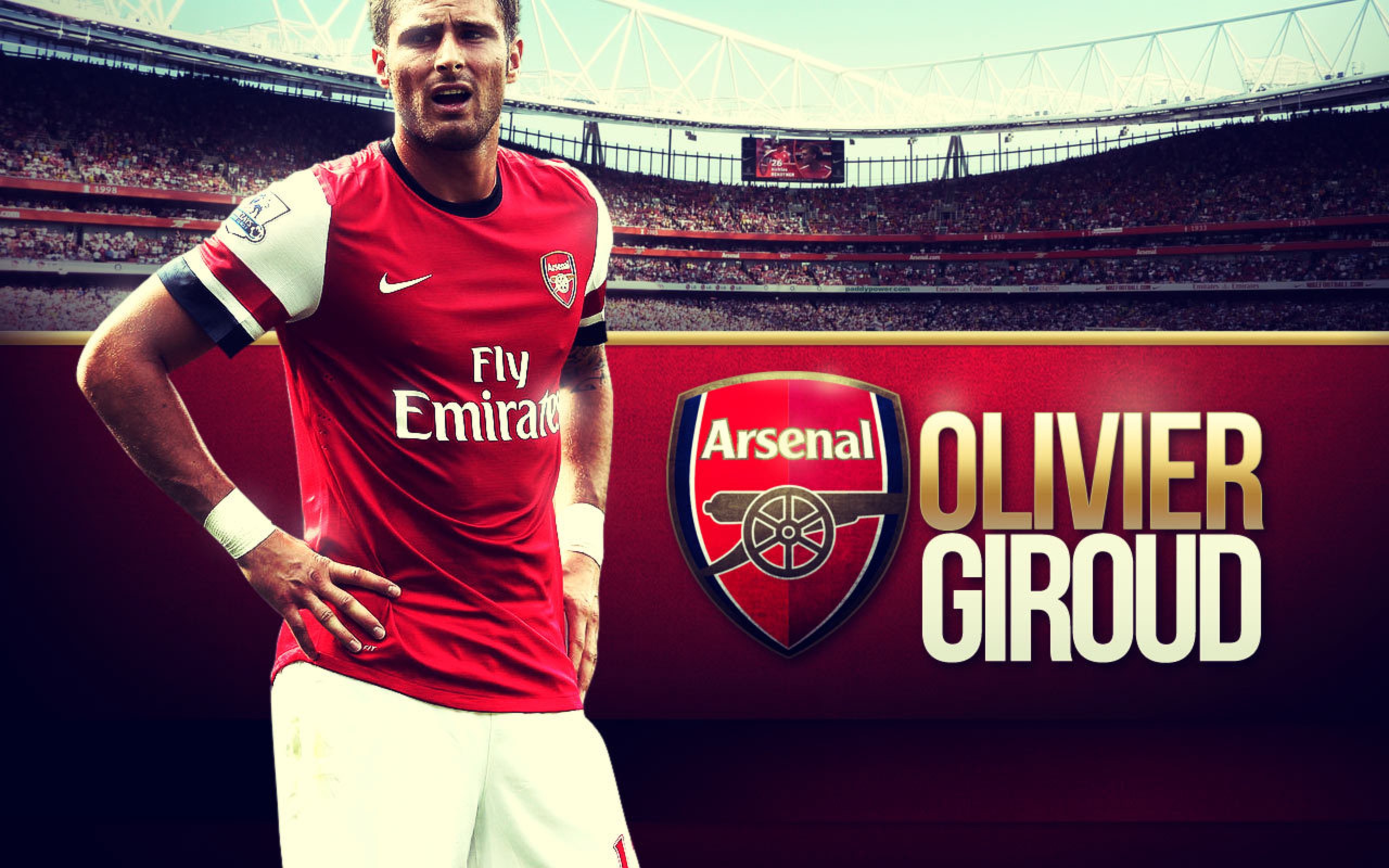 Olivier Giroud Name - HD Wallpaper 