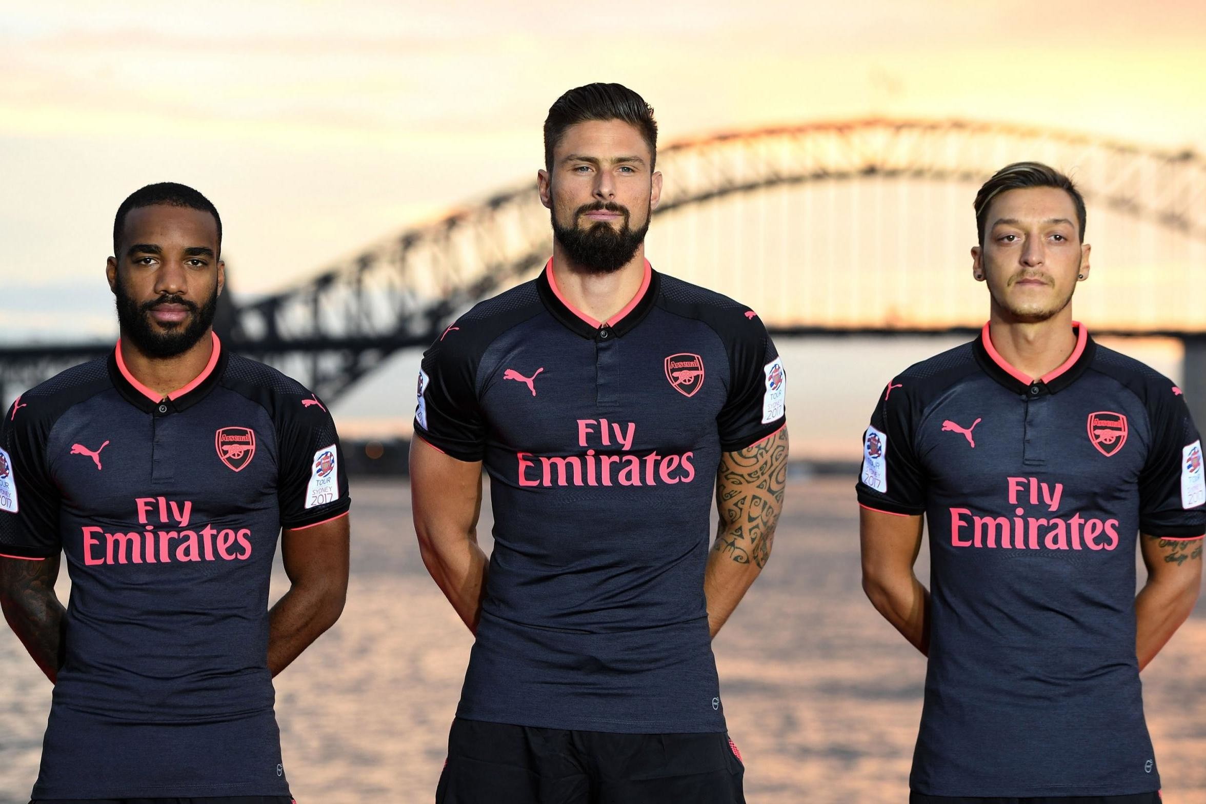 Arsenal Third Kit Ozil - HD Wallpaper 