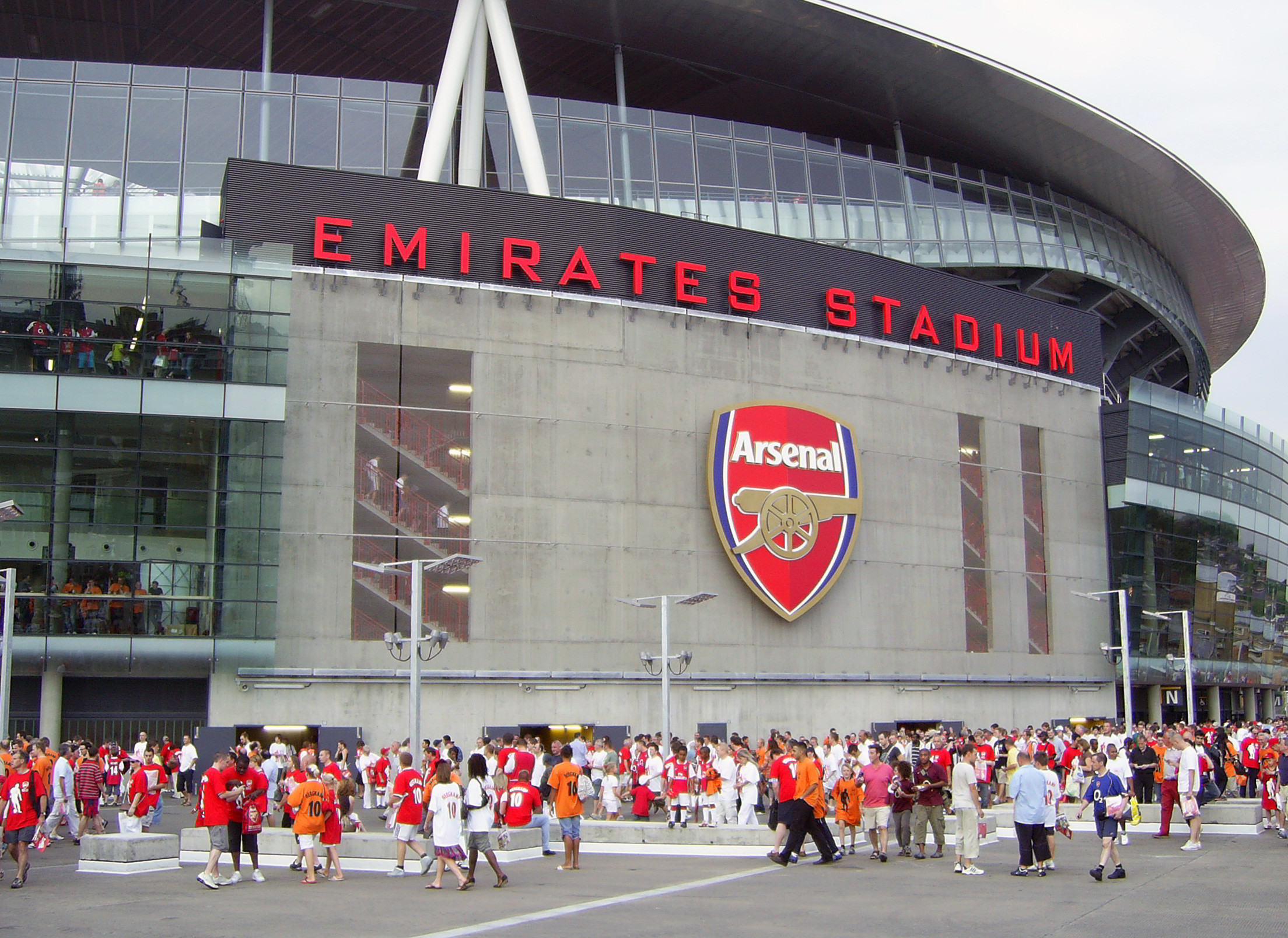 Arsenal Emirates Stadium Beside Background Images Windows - Emirates Stadium - HD Wallpaper 