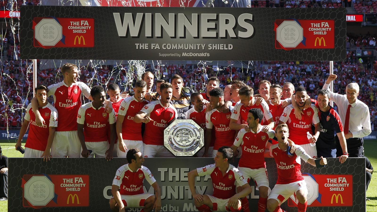 Arsenal Community Shield 2017 - HD Wallpaper 