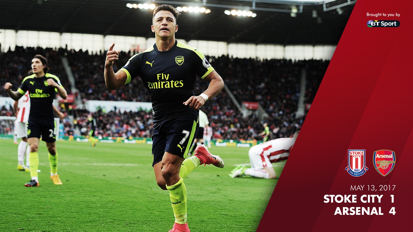 Stoke City 1 4 Arsenal Arsenal 2017 Wallpaper2017 - Arsenal F.c. - HD Wallpaper 