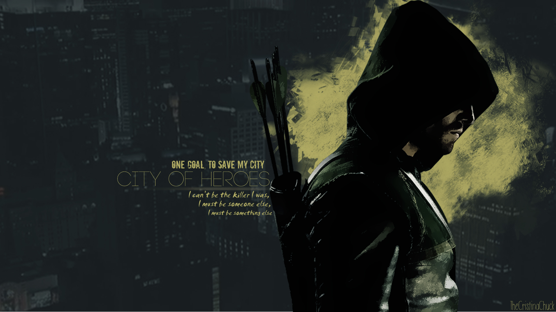 Green Arrow Cw Wallpaper - Arrow Tv - HD Wallpaper 