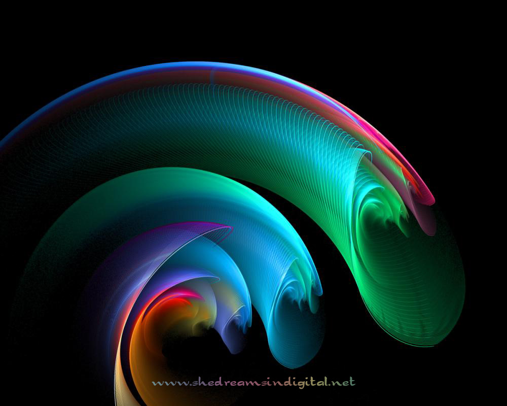 Non Figurative Digital Ar - HD Wallpaper 