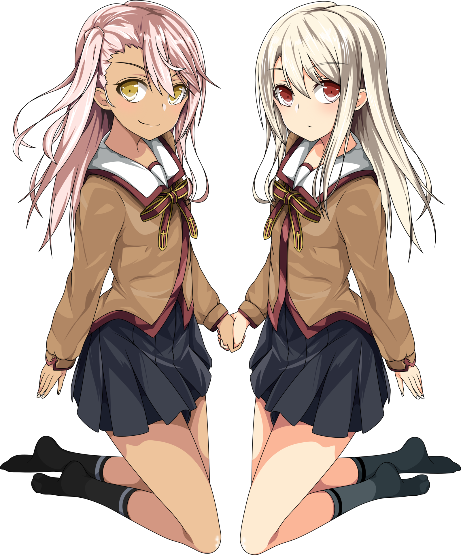 Fate Kaleid Liner Prisma Illya Wallpaper - Illya School Girl - HD Wallpaper 