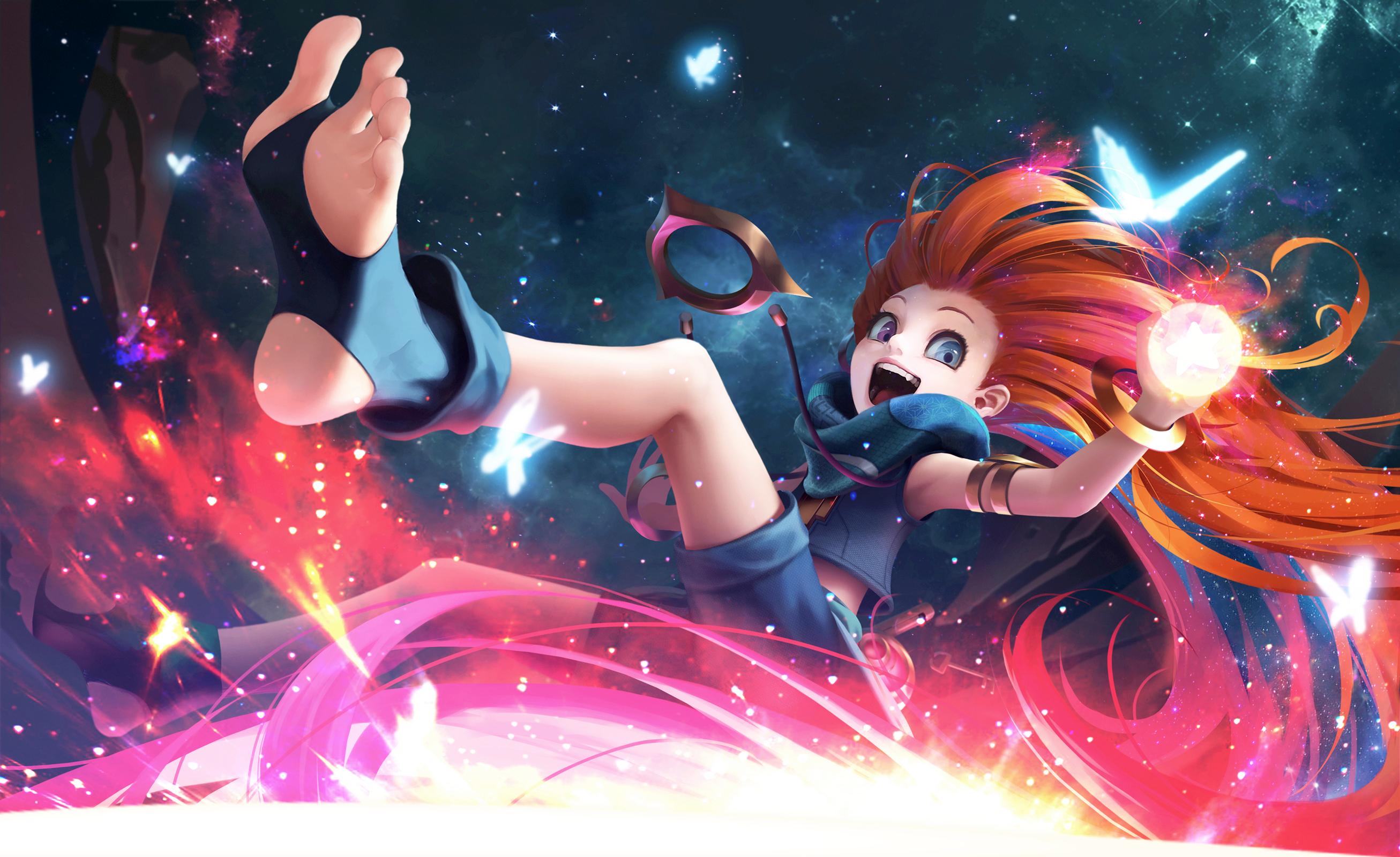 League Of Legends Zoe - HD Wallpaper 