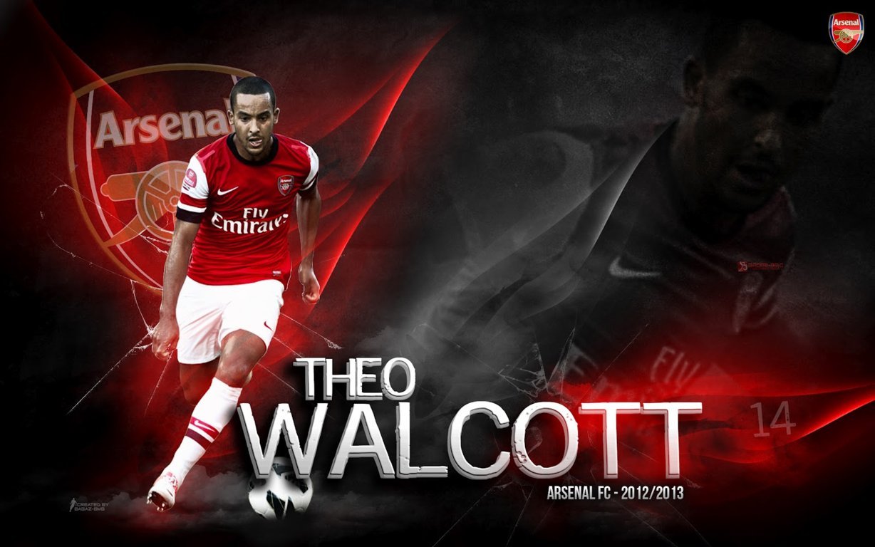 Arsenal Theo Walcott Wallpapers - HD Wallpaper 