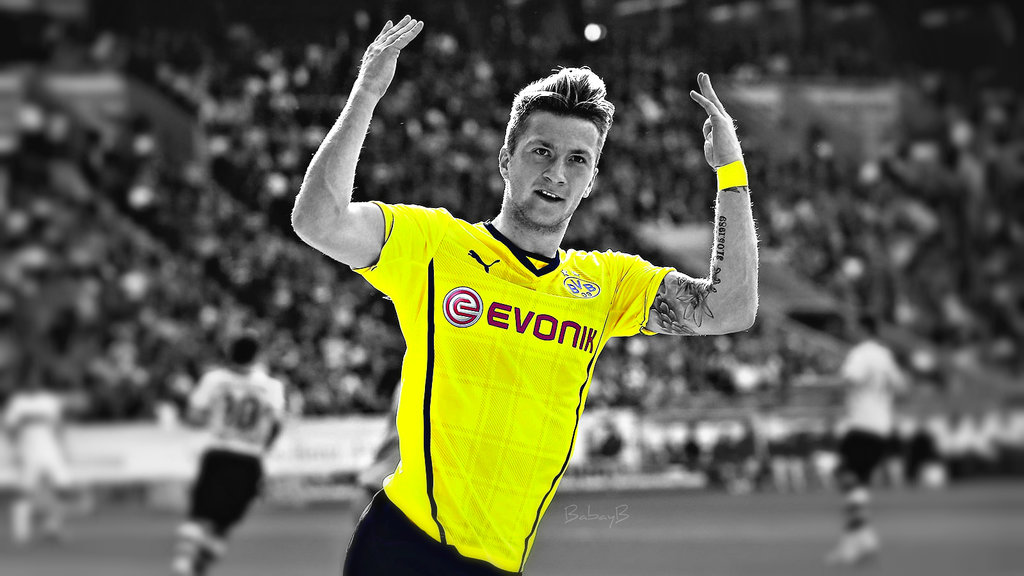 Marco Reus Hands Up - HD Wallpaper 