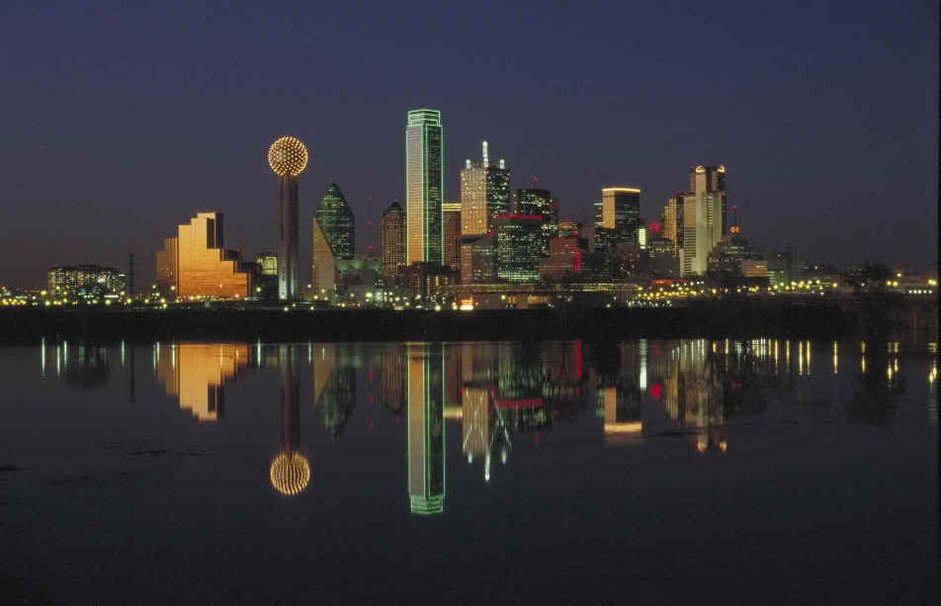 Texas Wallpaper - White Rock Lake Dallas Skyline - HD Wallpaper 