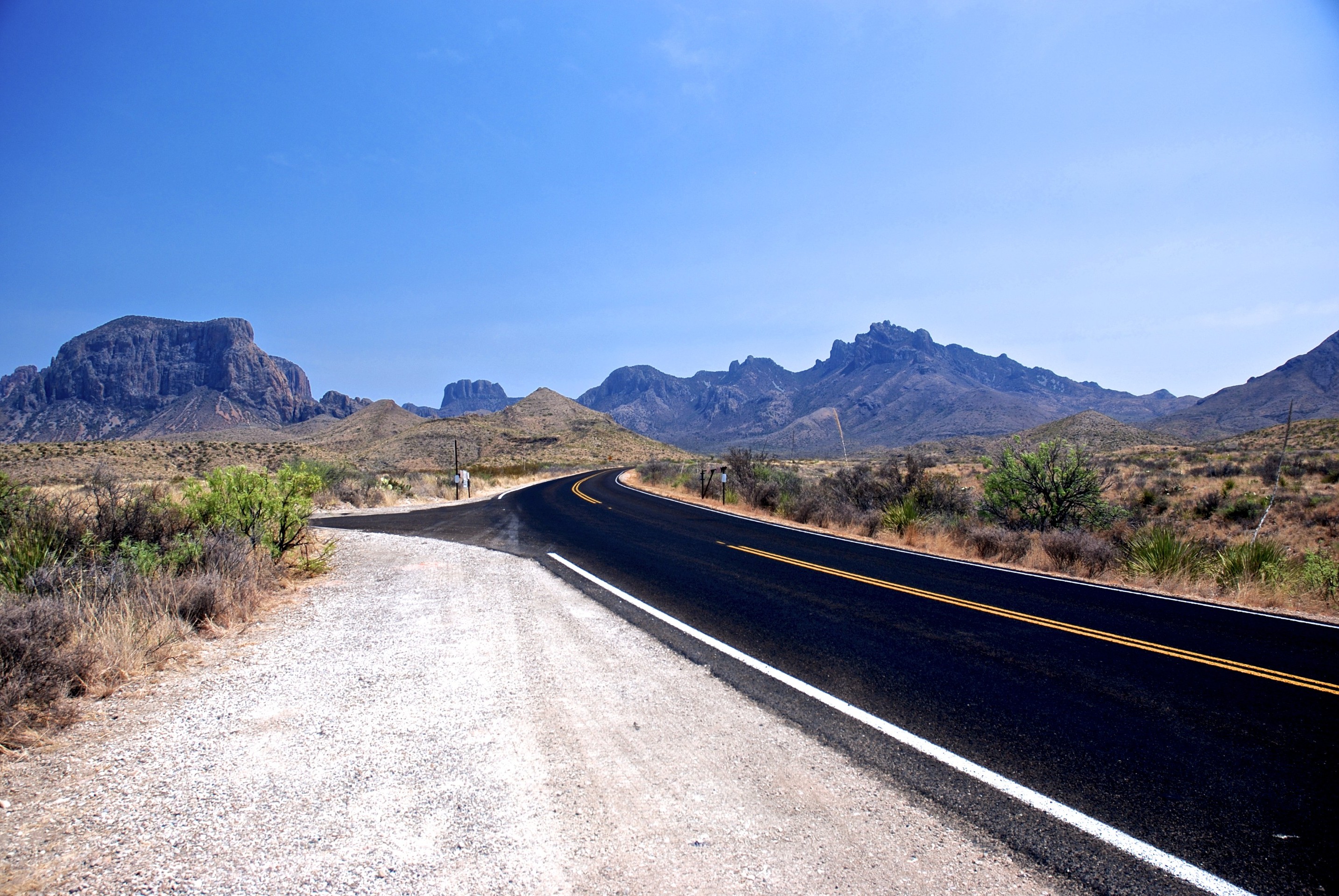 Desert Texas Roads Hd - HD Wallpaper 