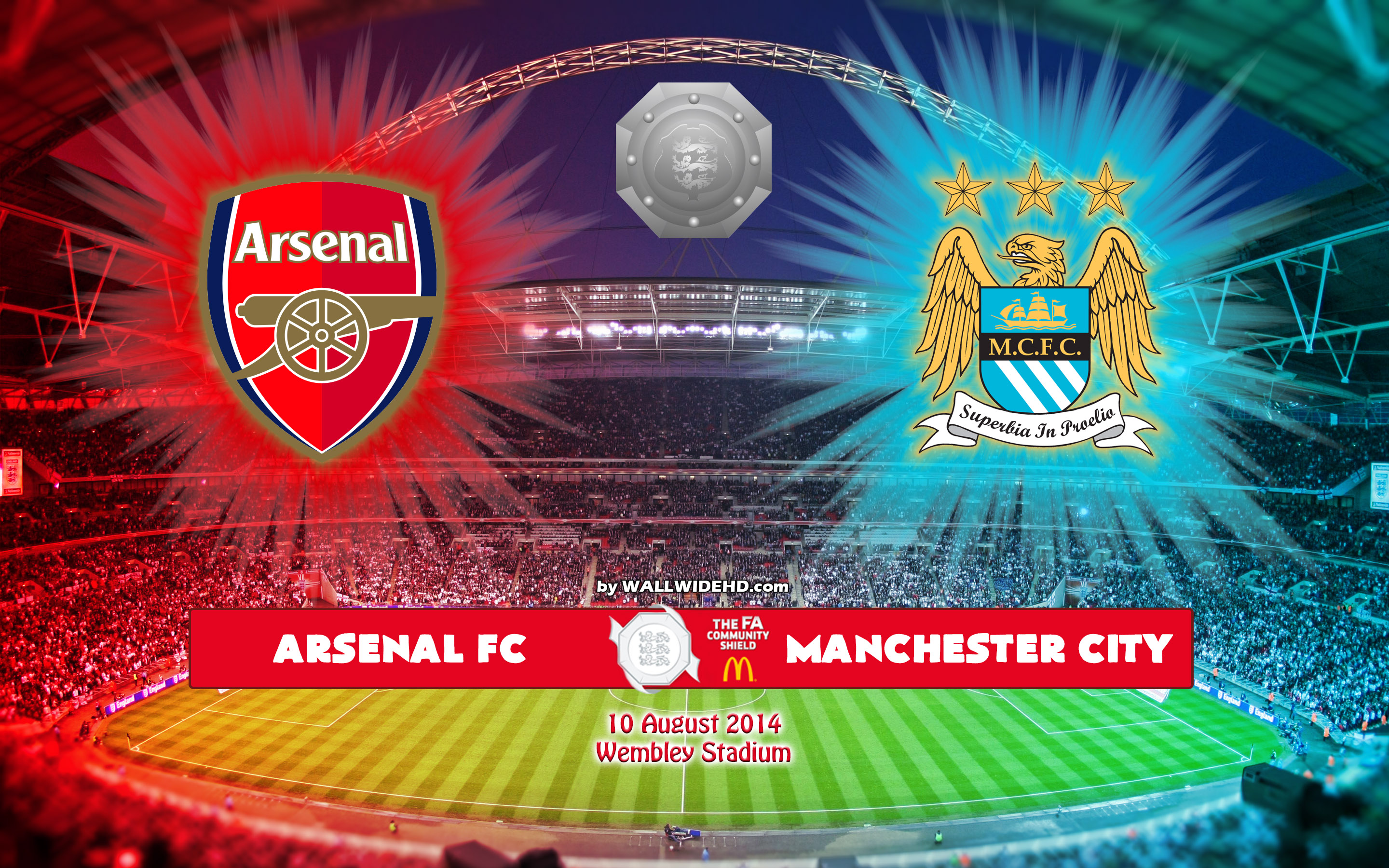 Arsenal Fc Vs Manchester City - HD Wallpaper 