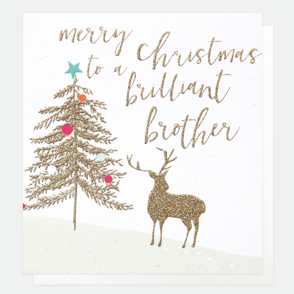 Brilliant Brother Stag - Christmas Ornament - HD Wallpaper 