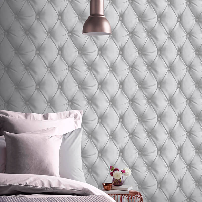 Modern Silver Wall Paper Arthouse Desire Geometric - Arthouse Desire Wallpaper Silver - HD Wallpaper 