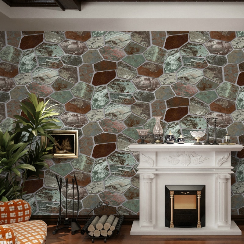 Product Image - Decoracion Salon Papel Piedra - HD Wallpaper 