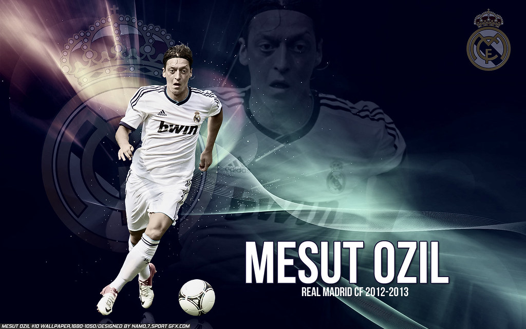 Mesut Ozil Real Madrid Papel De Parede - HD Wallpaper 