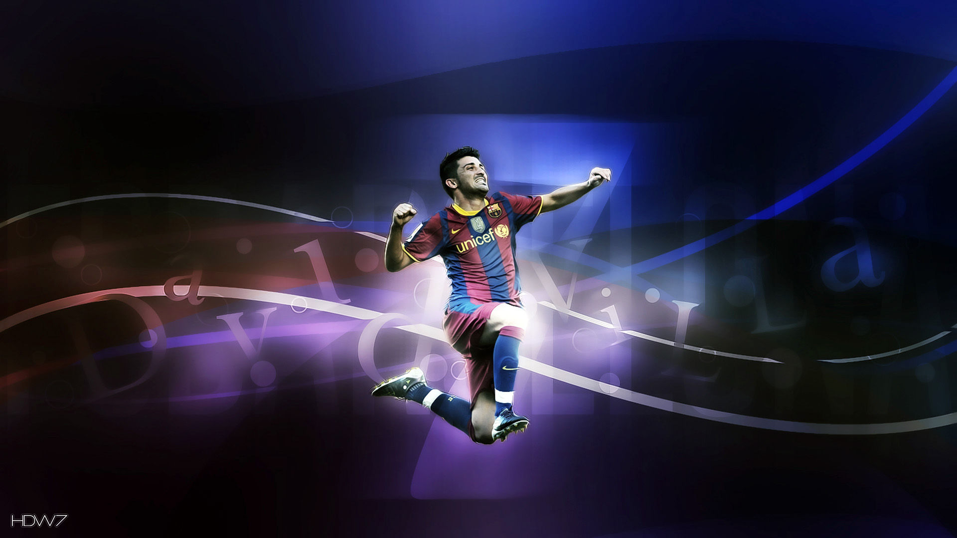 David Villa Hd Smashing - Fun - HD Wallpaper 